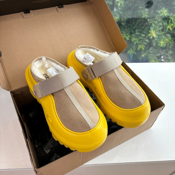 UGG PeakMod Mule Warm Beige Yellow Suede 525929