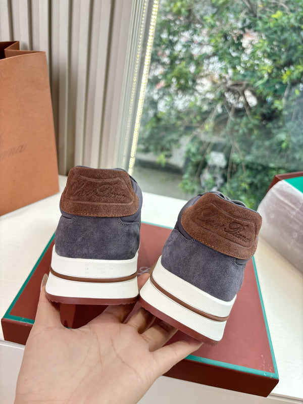 LP Weekend Walk Sneaker Purple Gray Suede 549521