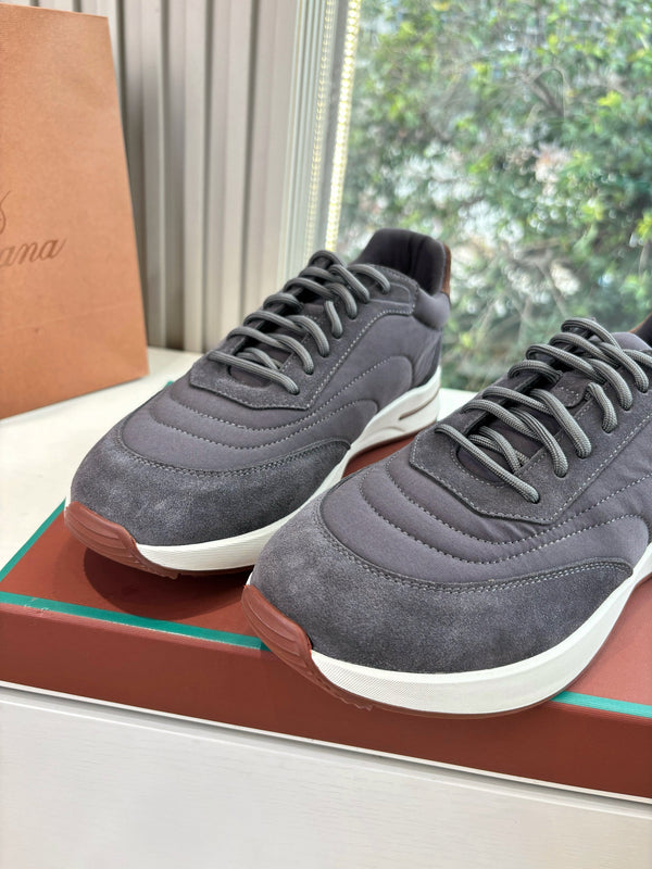 LP Weekend Walk Sneaker Purple Gray Suede 549521