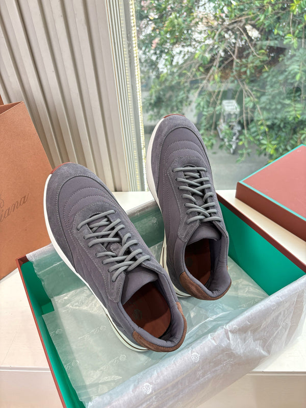 LP Weekend Walk Sneaker Purple Gray Suede 549521