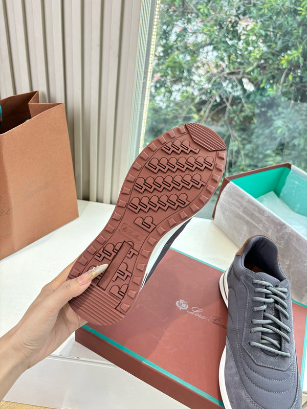 LP Weekend Walk Sneaker Purple Gray Suede 549521