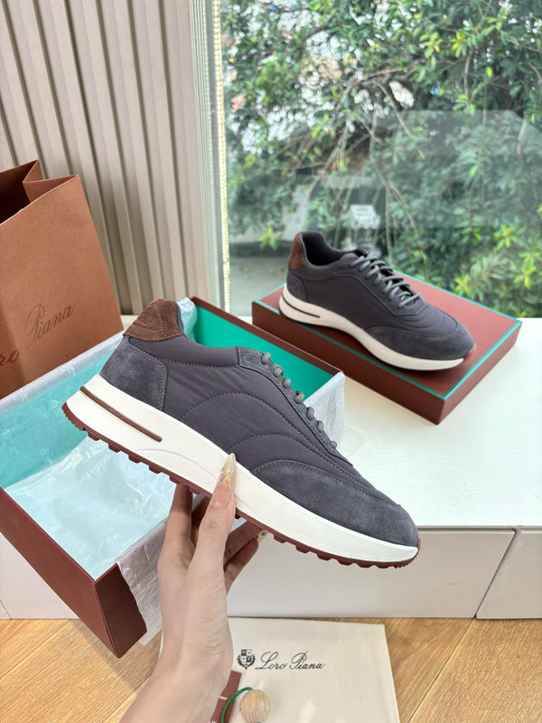 LP Weekend Walk Sneaker Purple Gray Suede 549521