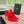 YSL 26ss Slingback Cuir Soie Rouge 648840