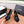 CC 26s Bow High Heels Black Sheepskin 703675