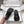 MM High-Heeled Flip-Flops Black Cowhide 896512