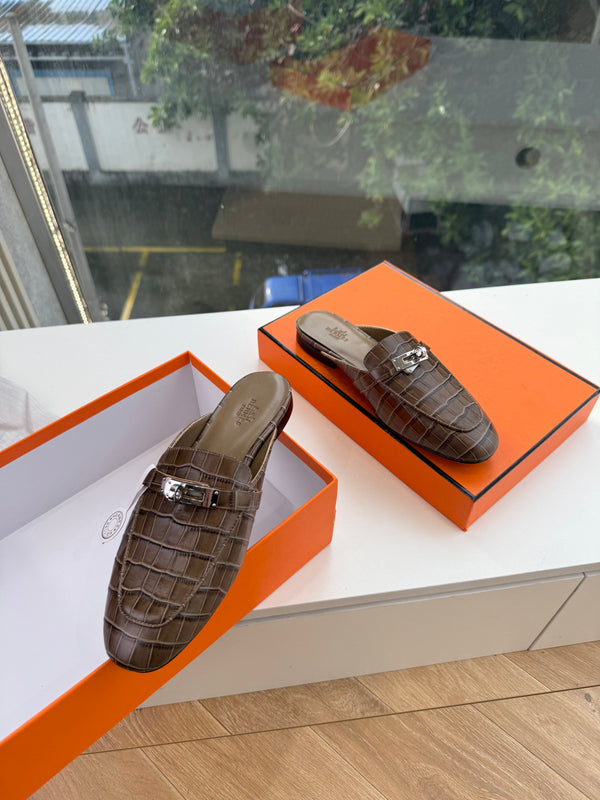 HM 26s Destin Mule Écorce Crocodile Leather 967705