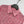 Chemisier à manches longues en polyester rose imprimé CC 26s 367045