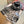 GG Double G Jacquard Scarf 180CM Black Wool 283099