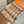 HM 25s Écharpe réversible 200cm Marron Beige Cachemire 960511