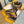 LV Long Scarf 200cm Yellow Black Cashmere 973164