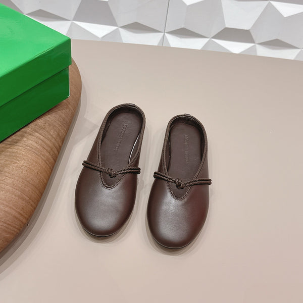 BV Rosa Mary-Jane Ballerine agneau chocolat 613304