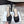 CD Square-Toed Sandal Black Satin 617518