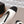 Ballerines à bout rond et arrière ouvert CC 26s Tissu Noir Blanc Cuir 613257