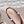 CC 26s Ballerines à bout rond ouvertes à l'arrière Tissu noir rose Cuir 613256