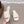 CC 26s Sandales Plates Blanches Cuir Paille 613264
