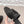 Sandales plates CC 26s en paille noire et cuir 613263