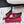 RV Rose Vivier Flower Slingback Plat Satin Rose Marron 617285