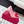 RV Rose Vivier Flower Pumps 10cm Pink Red Satin 617294