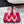 RV Rose Vivier Flower Sandal 10cm Pink Red Satin 617298