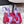 RV Rose Vivier Flower Sandal 10cm Purple Red Satin 617299
