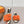 HM 25 Oran Orange Colorful Fur Canvas 738410