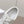 CD Dior Sliver Star Mule White Suede Leather 739310