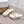 CD 30 Montaigne Wedge Slides 8cm White Calfskin 738320
