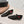 CC 26s Square-Toe Buckle Loafer 3cm Black Patent Leather 816295