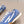 HM 26s Bouncing Sneakers Blue Nylon Suede