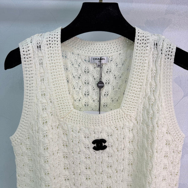 Haut Tricoté sans manches CC 26s Laine 345003
