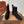 LP latest short boots black suede 388107