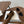HM 25s Velcro Mary Jane Earthy Brown Suede