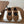 HM 25s Velcro Mary Jane Earthy Brown Suede