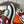HM couple's sneakers white blue rubber material 477360