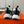 HM couple's sneakers white blue rubber material 477360