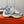HM couple's sneakers white blue beige suede
