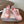 Baskets Jimmy Choo Sunny F en cuir rose et dentelle