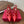 VT Studdy Pumps 65mm Red Leather 624351