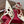 VT Studdy Pumps 95mm White Red Leather 624358