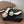 CC Classique Camélia Plat Slingback Cuir Noir Blanc 624232