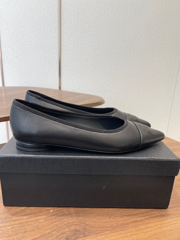 CC 26s Ballerines agneau noir 624238