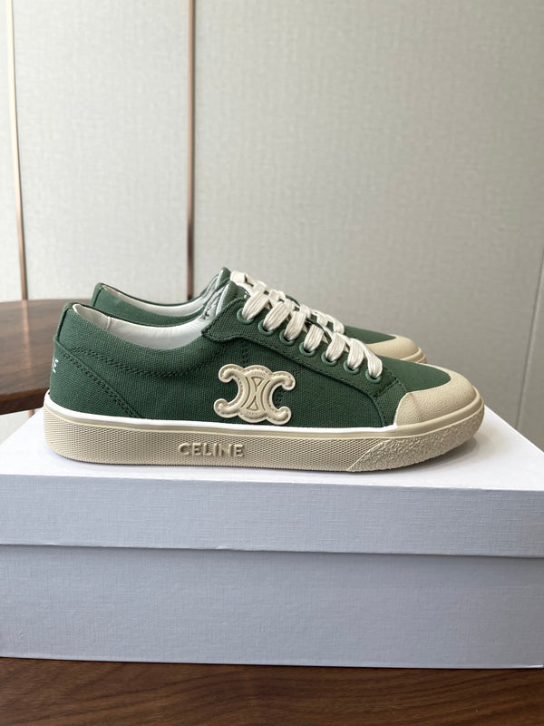 CL Alan Sneakers Teal Green Canvas Rubber 790669