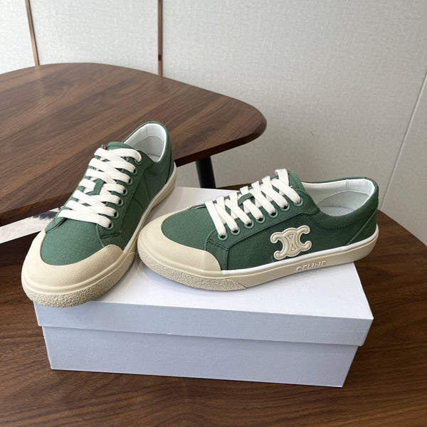 CL Alan Sneakers Teal Green Canvas Rubber 790669
