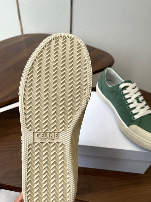 CL Alan Sneakers Teal Green Canvas Rubber 790669