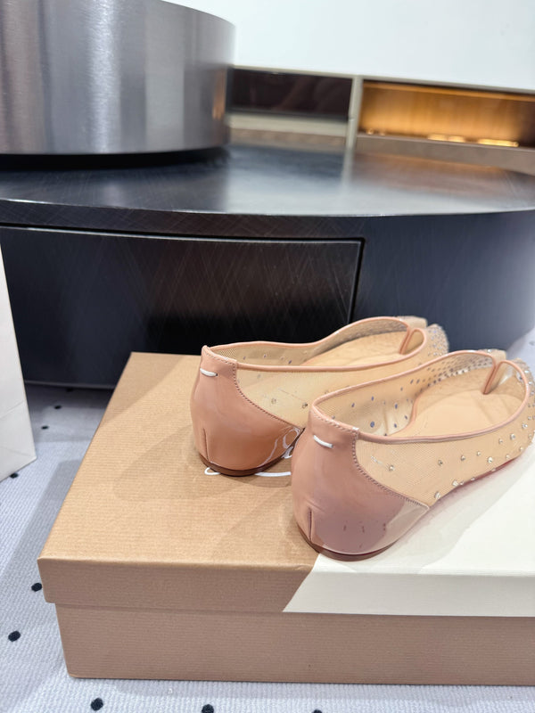 CL x Margiela 25 Diamond Beige Fabric Lace Swarovski 296033