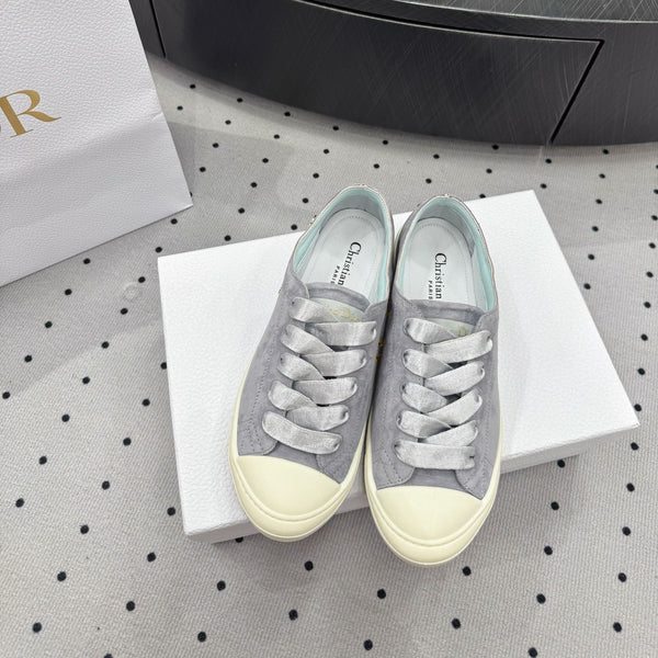 Dior Lucky Sneaker Grey Suede 618072