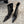 YSL 2025 Short Boot Black Patent Leather 571303