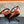 YSL 26FW Sandal 10.5cm Rust Red Silk 803986