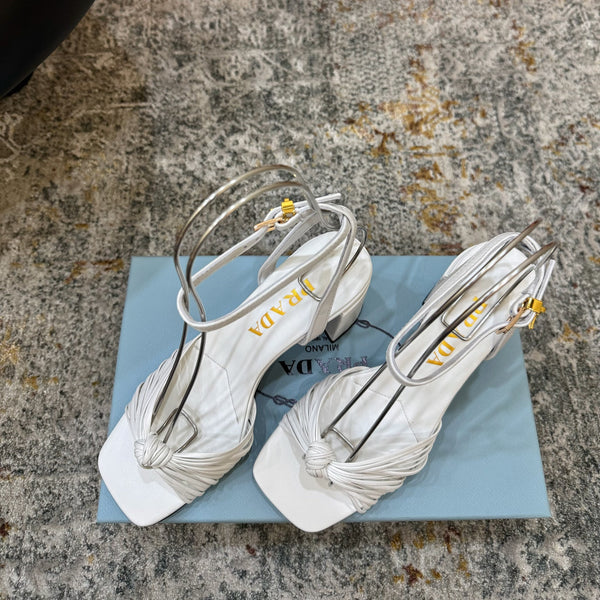 Pra 26s Pump 6cm White Cowhide 804090