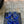 CC Double Bow Sandal 2cm Blue Sheepskin 804021